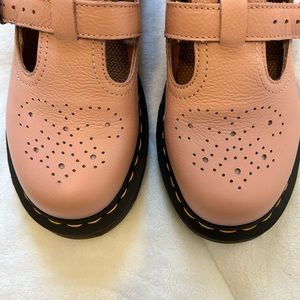 Never Worn Dr. Martens Blush Pink Mary Janes